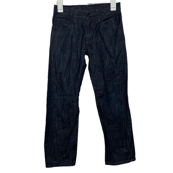 Levi’s 505 Straight Leg Dark Wash Jeans - Picture 1 of 4